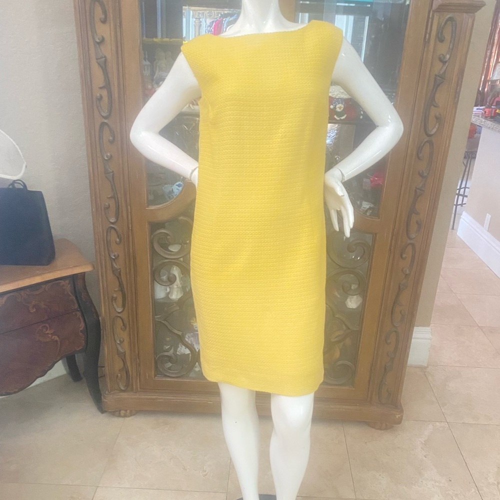 LUCA LUCA Wool Knit Sleeveless Sheath Dress Sz 48
